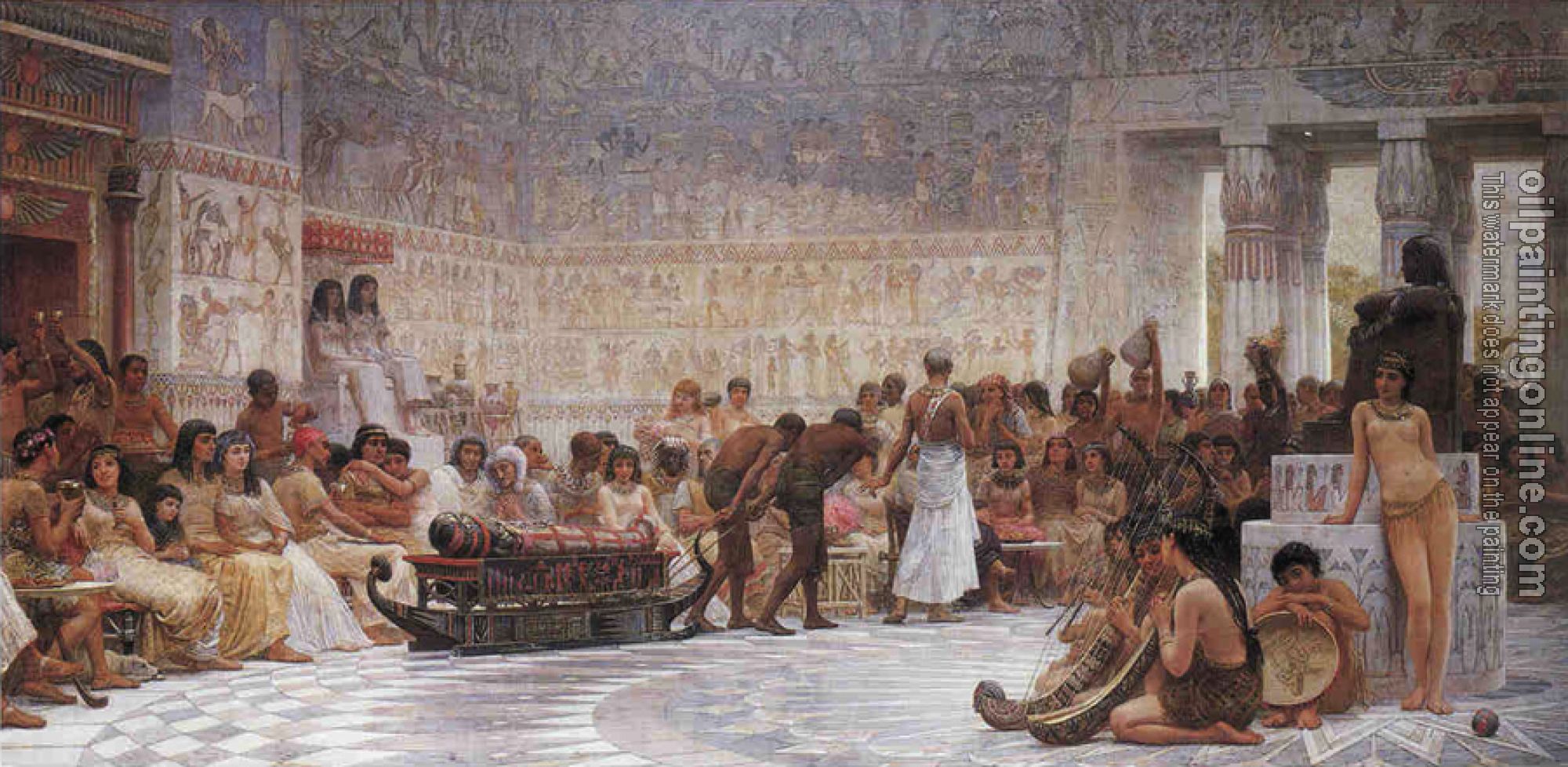 Edwin Longsden Long - An Egyptian Feast